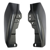 Custom Chrome Mid-Frame Air Deflectors Unpainted Fit For Harley Touring 17-up W/ cool Flow Fan